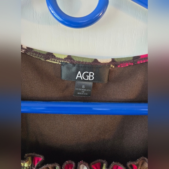 AGB Multicolor Patterned Top - Picture 4 of 5